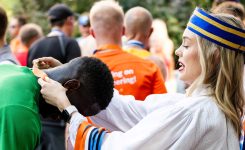 Sõpruslased rõõmustasid jooksjaid Tallinna Maratonil